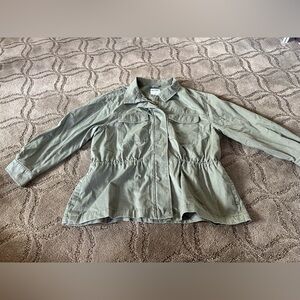 Old Navy Women's Green Bomber Jacket